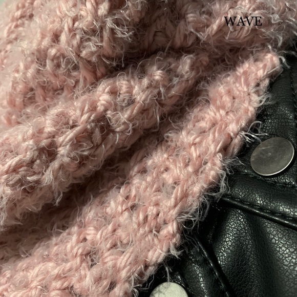 🧣Stylish & cozy knit cowl scarf.Wool/acrylic yarn.Hand knit.Colors available ♥️ - Picture 2 of 14